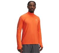 Under Armour Mens Tech Quarter Zip Top Orange L