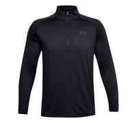 (XL, Black/Charcoal Grey) Under Armour Mens 2.0 Half Zip Technical Top