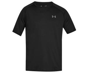 Under Armour Mens Tech T-Shirt - Black/Light Graphite - 3XL - Black/Light Graphite - 100% Polyester