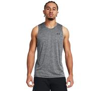 Under Armour Men's Tech Tank Top, (025) Castlerock / / Black, Medium