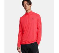 Under Armour Mens Tech Textured 1/2 Half Zip Training Drill Top Racer Red 1382797 - Size 3XL