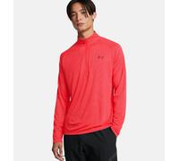 Under Armour Mens Tech Textured 1/2 Half Zip Training Drill Top Racer Red 1382797 - XXL