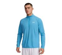Under Armour Mens Tech Textured 1/2 Zip Colour: Blue, Size: Medium