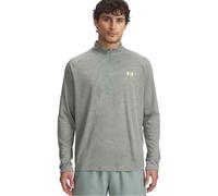 Under Armour Mens Tech Textured 1/2 Zip Colour: Green, Size: Extra Large