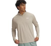 Under Armour Mens Tech Textured 1/2 Zip Size: 3XL, Colour: Brown