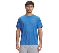 Under Armour Men's Tech Textured Loose T-Shirt, Blue Atlantis/White, L