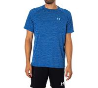 Under Armour Men's Tech Textured Short Sleeve T-Shirt, Blue, XL