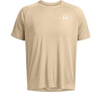 Under Armour - Mens Tech Textured Short Sleeve T-Shirt, Color City Khaki (300), Size: Large x Tall