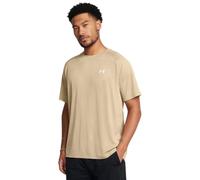 Under Armour - Mens Tech Textured Short Sleeve T-Shirt, Color City Khaki (300), Size: X-Large x Tall
