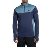 Under Armour Men's Tech Utility 1/4 Track Top, Washed Navy/Blue Smoke, L