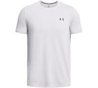Under Armour Mens Tech Vent Geode Short Sleeve T-Shirt Top White/Black XL