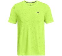 Under Armour Mens Tech Vent Geode Short Sleeve T-Shirt Top Yellow/Black M