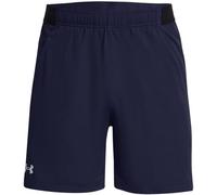 Under Armour Mens UA Vanish Woven 6 Inch Shorts Midnight Navy/Mod Grey XXL