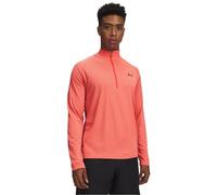 Under Armour Mens Techâ„¢ ÂHalf Zip Long Sleeve Venom Red/Black XL