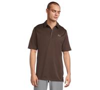 Under Armour Men's Threadborne Boundless Polo, (246) Kona Brown / / Pitch Gray, Large