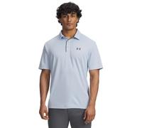 Under Armour Men's Threadborne Boundless Polo, (455) Blue Calm / / Pitch Gray, Large