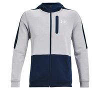 Under Armour Mens Threadborne Full Zip Hoodie - Grey - M - Grey