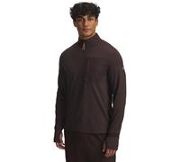 Under Armour Mens TRAIL RUN Qrt ZIP in Brown - Size 2XL