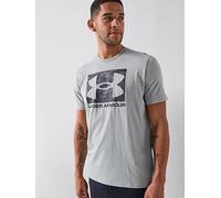 Under Armour UA ABC CAMO Boxed Logo SS - Titanium / / Black - SM
