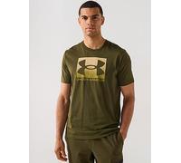 Under Armour Men's Boxed Sports Updated Short Sleeve, Soft and Comfortable Men's T-Shirt, Long-Wearing Gym T-Shirt for Training and Athletics,Expedition Green / / Field Khaki,SM
