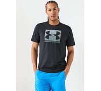 Under Armour UA M Boxed Sports Updated SS - Short Sleeve - Tops - Black/Graphite - Size: MD