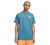 Under Armour Blur Logo Short Sleeve T-shirt Blue M Men