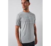 Under Armour Men's Foundation Update T-Shirt Short Sleeve Light Grey XL