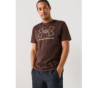 UNDER ARMOUR Mens Training GL Foundation T-Shirt - Brown, Brown, Size Xl, Men Brown