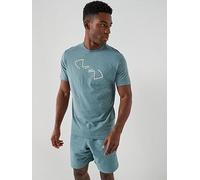 UNDER ARMOUR Mens Training Gl Foundation T-Shirt, Green, Size L, Men Green