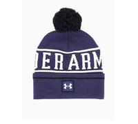 UNDER ARMOUR Mens Training Halftime Pom Beanie Hat, Navy, Men Navy