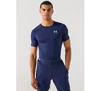 UNDER ARMOUR Mens Training Heatgear Comp T-Shirt, Navy, Size Xl, Men Navy
