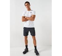 UNDER ARMOUR Mens Training Heatgear Fitted T-Shirt, White, Size 2Xl, Men White