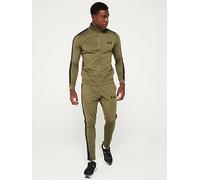 UNDER ARMOUR Mens Training Knit Tracksuit, Khaki, Size M, Men Khaki
