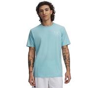 Under Armour Mens UA Sportstyle Left Chest Short Sleeve T-Shirt Blue Haze/White M