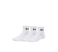UNDER ARMOUR Performance Cotton Quarter Socks 3 Pack Unisex Adult Socks