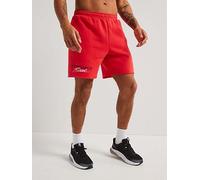 UNDER ARMOUR Men's Training Project Rock Icon Fleece Shorts, Lava Red / / White, Size L, Men Lava Red / / White
