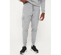 UNDER ARMOUR Mens Training Rival Fleece Cargo Joggers - Grey, Grey, Size Xl, Men Grey