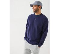 Under Armour Men's UA Rival Fleece Crew Shirt Midnight Navy