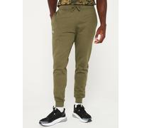 UNDER ARMOUR Mens Training Rival Fleece Joggers, Marine Od Green / / White, Size 2Xl, Men Marine Od Green / / White