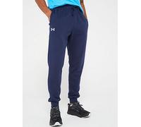 UNDER ARMOUR Men's Training Rival Fleece Joggers, Navy, Size L, Men Navy