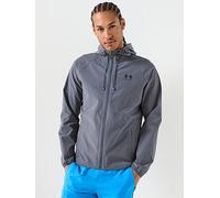 Under Armour Stretch Woven Windbreaker Grey M Men