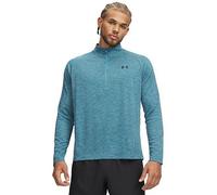 UNDER ARMOUR Mens Training Tech 1/2 Zip, Blue, Size M, Men Blue