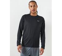 UNDER ARMOUR Mens Training Tech 2.0 Long Sleeve T-shirt, Black / / Graphite, Size S, Men Black / / Graphite