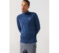 UNDER ARMOUR Mens Training Tech 20 1/2 Zip Top, Navy, Size 2Xl, Men Navy