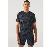 UNDER ARMOUR Mens Training Tech 20 T-Shirt - Black Camo, Black, Size 2Xl, Men Black