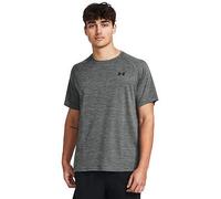 Tech Textured Short Sleeve T-Shirt Dark Grey XXL