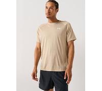 UNDER ARMOUR Mens Training Tech Textured T-Shirt, Khaki, Size 2Xl, Men Khaki