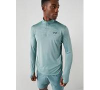 UNDER ARMOUR Mens Training Tech Utility 1/4 Zip Top, Green, Size M, Men Green