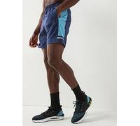 UNDER ARMOUR Mens Training Tech Utility Shorts, Navy, Size 2Xl, Men Navy