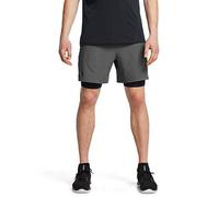 UNDER ARMOUR Mens Training Vanish Woven 2 In 1 Shorts, Cyber Green / / Black, Size S, Men Cyber Green / / Black
